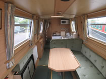 The Spotted Eagle canal boat operating out of Whitchurch