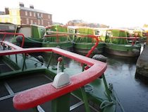 The Maria canal boat operating out of Stone