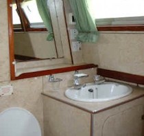 The Ginette canal boat operating out of Stone