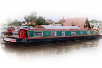 The Sand Lark canal boat operating out of Wrenbury