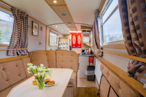 The Hill Partridge canal boat operating out of Anderton