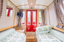 The Hill Partridge canal boat operating out of Anderton