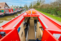 The Hill Partridge canal boat operating out of Anderton