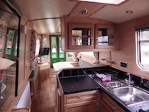 The Savoy Hill V canal boat operating out of Anderton