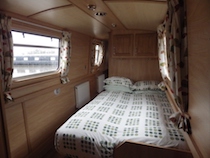 The Savoy Hill V canal boat operating out of Anderton