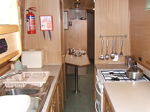 The Mute Swan canal boat operating out of Hilperton