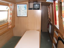 The Mute Swan canal boat operating out of Hilperton