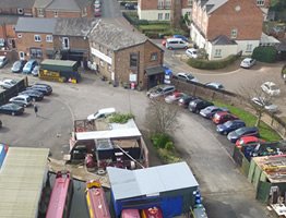 Parking at Worcester Marina