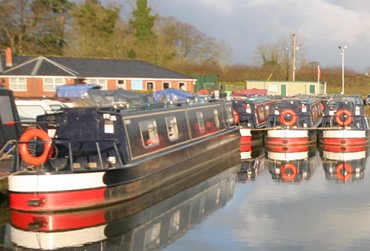 Blackwater Meadow Marina. A UK Canal Boating Location