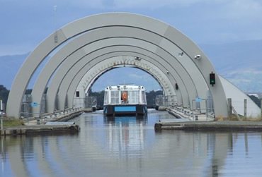 Falkirk Wharf. A UK Canal Boating Location