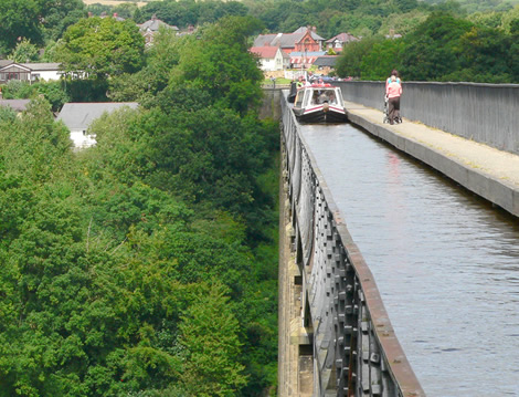 The Pontcysyllte Aqueduct