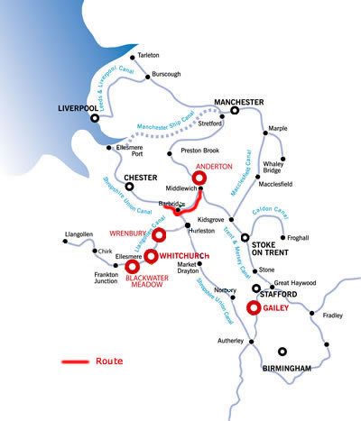 Beeston and return from Anderton