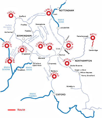 Cambridge the University City from March through the fens