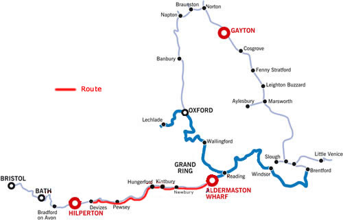 Devizes and return from Aldermaston